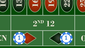 There are certain bets not allowed in Roulette