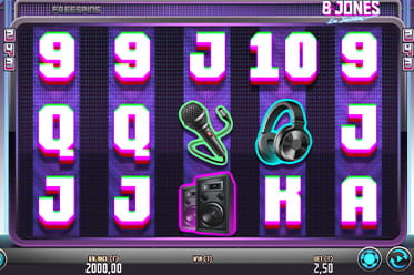 B Jones Slots in Session.