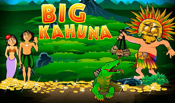 Play Big Kahuna and receive your prize.