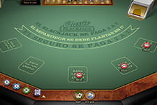 Preview of the classic casino Blackjack