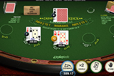 Blackjack Cashback game at an online table at Codere