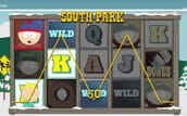 An interesting innovation is the temporary static squares as in South Park slot