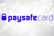 Paysafecard logo.