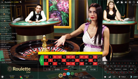 Live casino dealer.