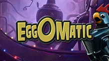 Cover of the Eggomatic slot from NetEnt.