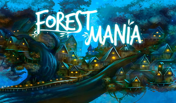 Cover of the Forest Mania slot from iSoftBet.