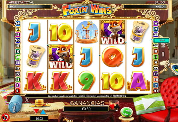 Play the NextGen Foxin Wins slot with five reels and three rows, in which some of the main symbols of the slot appear as the wild symbol.