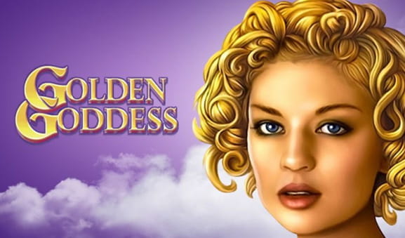 Cover of the IGT Golden Goddess slot with a close-up of a blonde goddess.