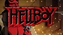 Image of the cover of the Hellboy Microgaming slot.
