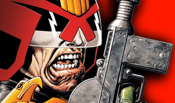Play Judge Dredd and receive your prize.