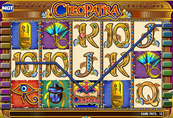 Try now the Cleopatra machine totally free, without registration or real money deposit.