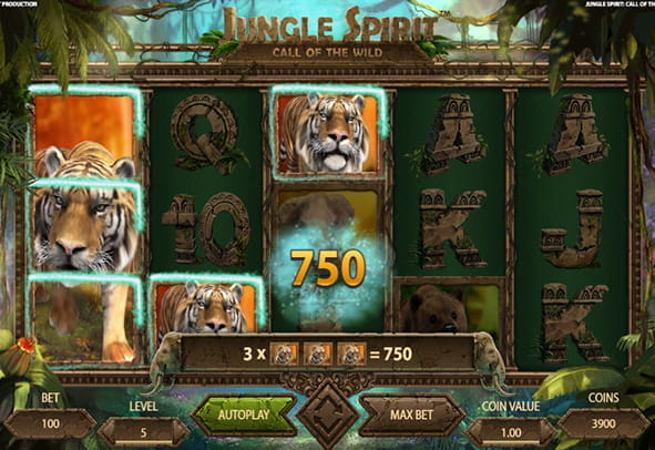 Try now the Jungle Spirit machine totally free, without registration or real money deposit.