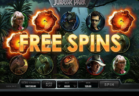 Try now the Jurassic Park machine totally free, without registration or real money deposit.