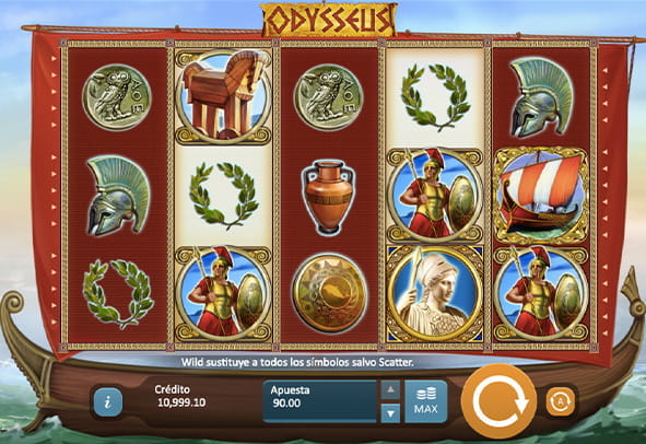 The Odysseus slot for online casinos.