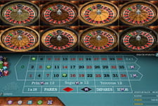 Multi-wheel roulette at Wanabet online casino