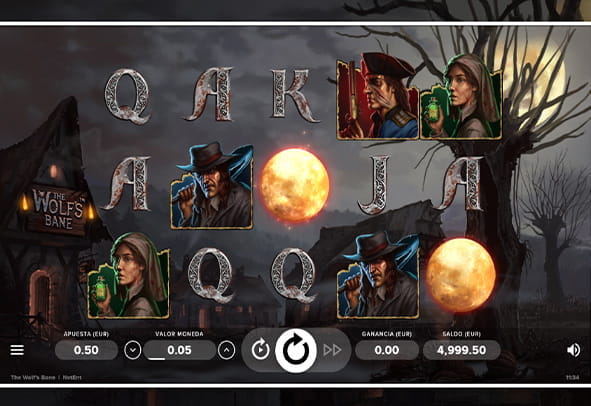 Play The Wolf's Bane slot from NetEnt.