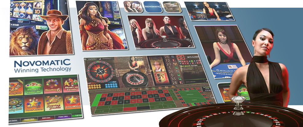 Various board games from Novomatic.