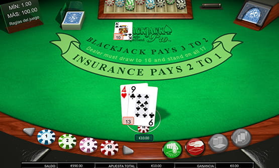 Play Monte Carlo Single Hand Blackjack.