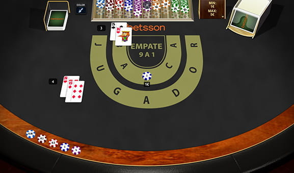 Punto y Banca game developed by Playtech to play in New Zealand online casinos.