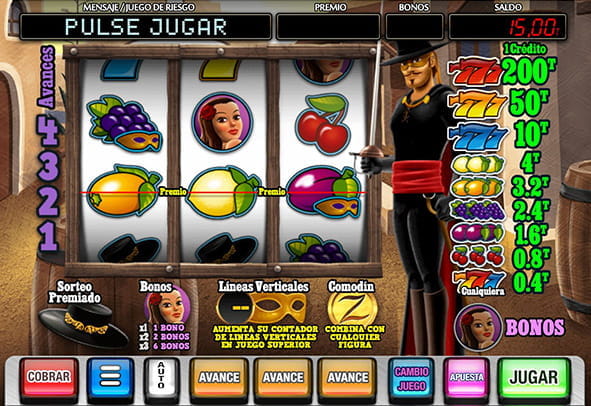 Image of the game screen of the slot The Golden Mask of MGA.
