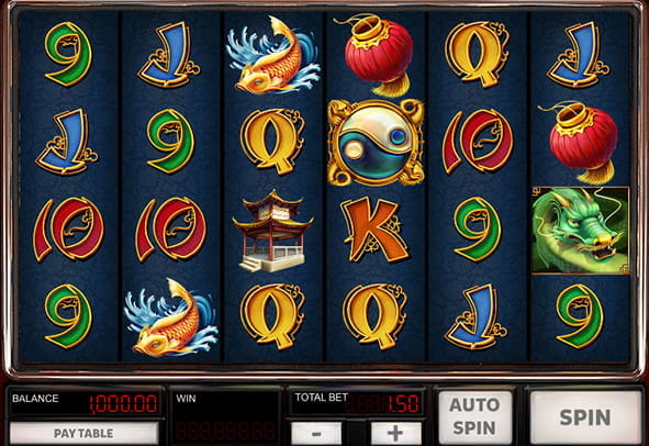 Game of the slot The Red Dragon.