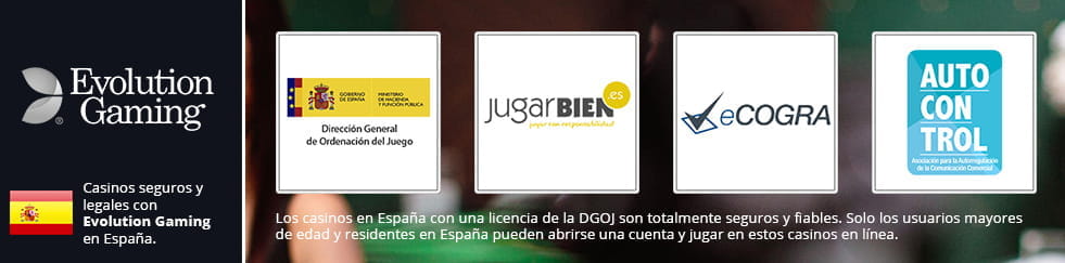 Logo of the General Directorate for the Regulation of Gambling and its different initiatives for a safe game.