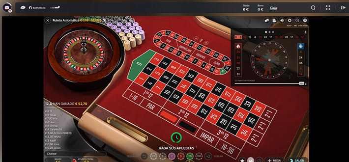 Play Evolution's no-dealer automatic roulette at Casumo live casino in New Zealand.