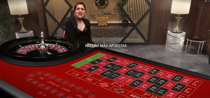 Play Evolution live roulette with the dealer at the Interwetten live casino in New Zealand.