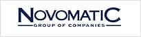 The logo of the supplier company novomatic