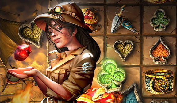 Cover of the Lost Relics slot for New Zealand online casinos.