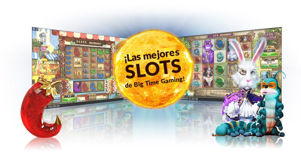 Two images of the most popular slots from the software provider Big Time Gaming.