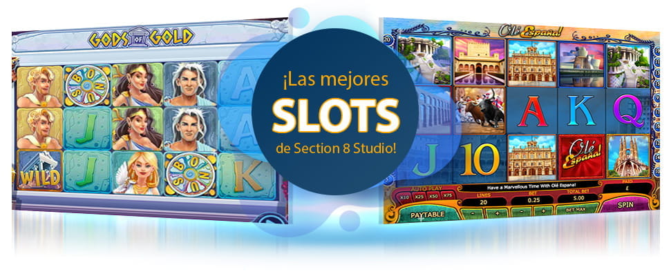Two slots from Section 8 Studio.