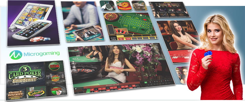 Different table games from the provider Microgaming.