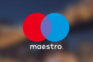 Logo of the Maestro payment method.