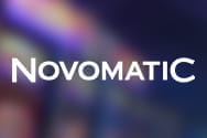 Logo of the Novomatic software.