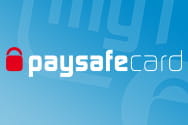 Logo of the payment method paysafecard.
