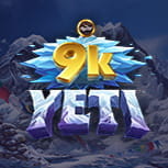 Cover of the 9K Yeti casino slot by Yggdrasil.