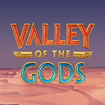 Cover of the Valley of the Gods casino slot by Yggdrasil.