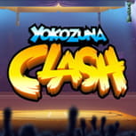 Cover of the Yokozuna Clash casino slot by Yggdrasil.