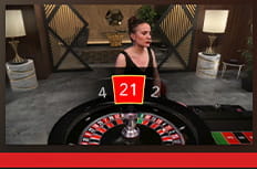 Live Roulette from Evolution Gaming on Canal Bingo.
