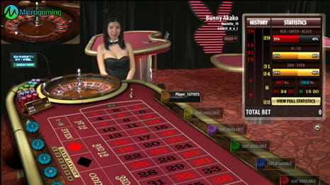 Real Croupier and high limits in Microgaming Roulette