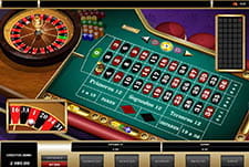 Classic roulette game at Marathonbet