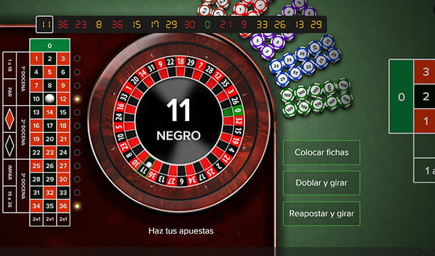 Roulette game golden streets. In the center of the cylinder the winning number is announced.