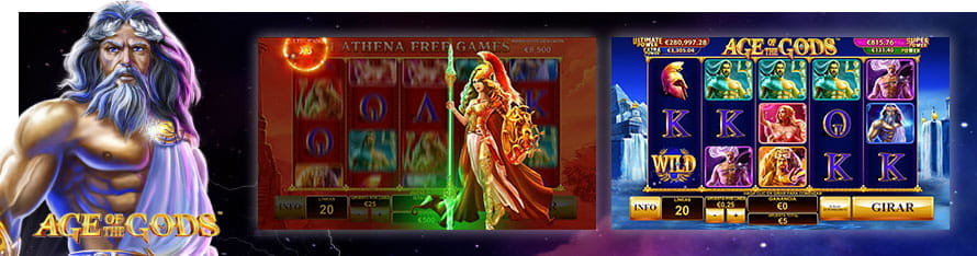 Age of the Gods Epic Troy Slot by Playtech Free Demo Play