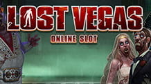 Cover of the Lost Vegas slot from Microgaming.
