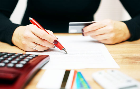 Someone asks for a MasteCard.