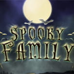 Spooky Family slot logo.