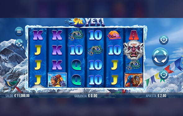 Play the 9K Yeti slot by Yggdrasil at an online casino.