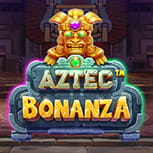 Cover of the Aztec Bonanza slot from Pragmatic Play for online casinos.