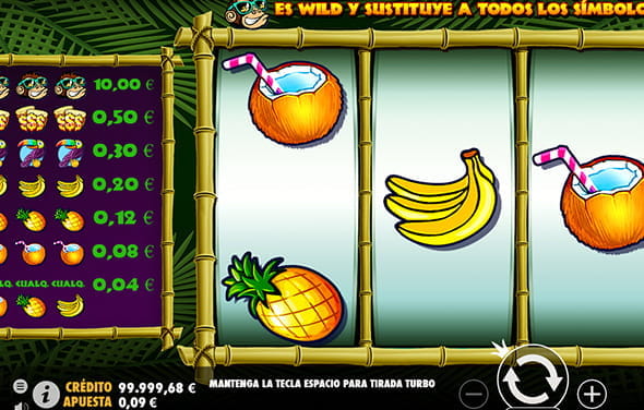 Play Monkey Madness slot from Pragmatic Play at an online casino.